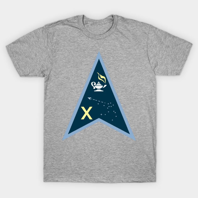 Space Force Delta 10 Logo T-Shirt by Spacestuffplus
